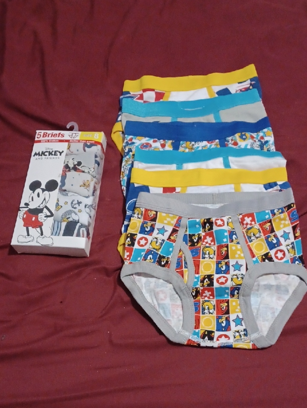 NEW Bundle Of 11 Boys Briefs Underwear Size 8